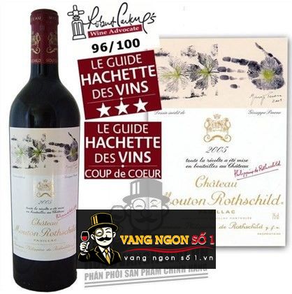 Vang Pháp CHATEAU MOUTON ROTHSCHILD giá rẻ