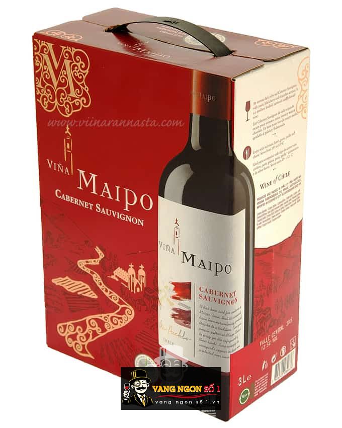 Vang Bịch Chile Vina Maipo Mi Pueblo Sauvignon Bib 3L