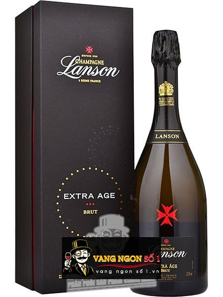 Kết quả hình ảnh cho CHAMPAGNE LANSON EXTRA AGE BRUT