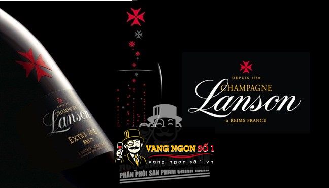 Kết quả hình ảnh cho CHAMPAGNE pháp LANSON EXTRA AGE BRUT