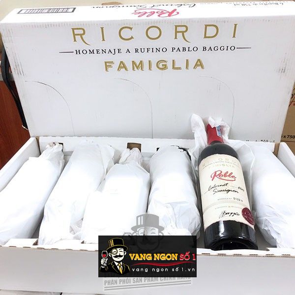 Rượu vang Roble Ricordi Famiglia - Rượu bia nhập khẩu