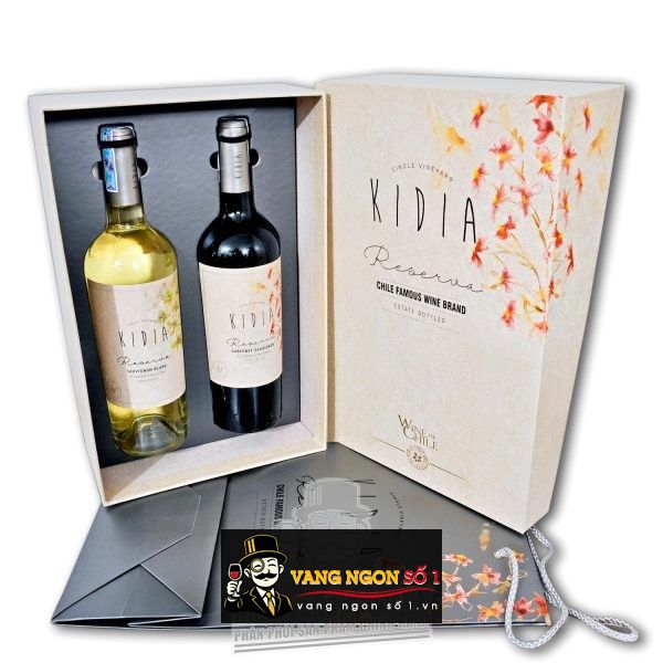 Kết quả hình ảnh cho vang chile kidia reserva cabernet sauvignon