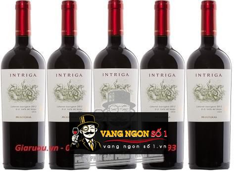 BÁN VANG CHILE MONTGRAS INTRIGA GIÁ RẺ NHẤT