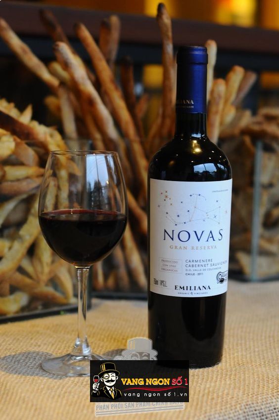 Rượu Vang Novas Gran Reserva Cabernet Sauvignon 14.5%