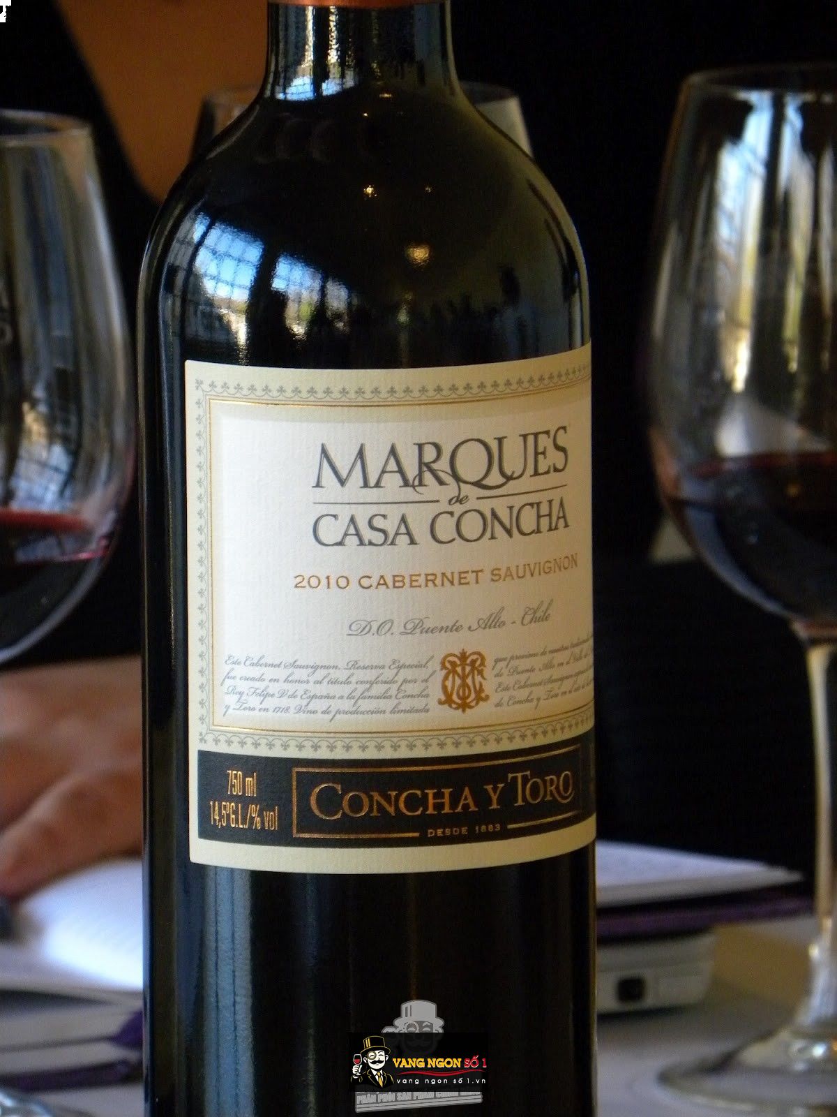 Kết quả hình ảnh cho MARQUES CASA CONCHA CABERNET SAUVIGNON