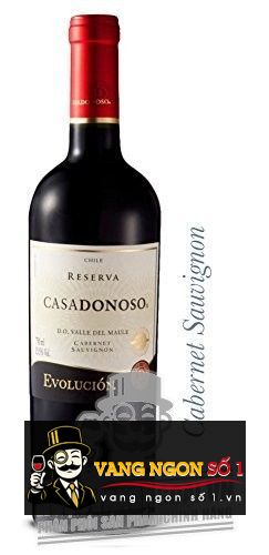 Káº¿t quáº£ hÃ¬nh áº£nh cho casadonoso evolucion reserva cabernet sauvignon