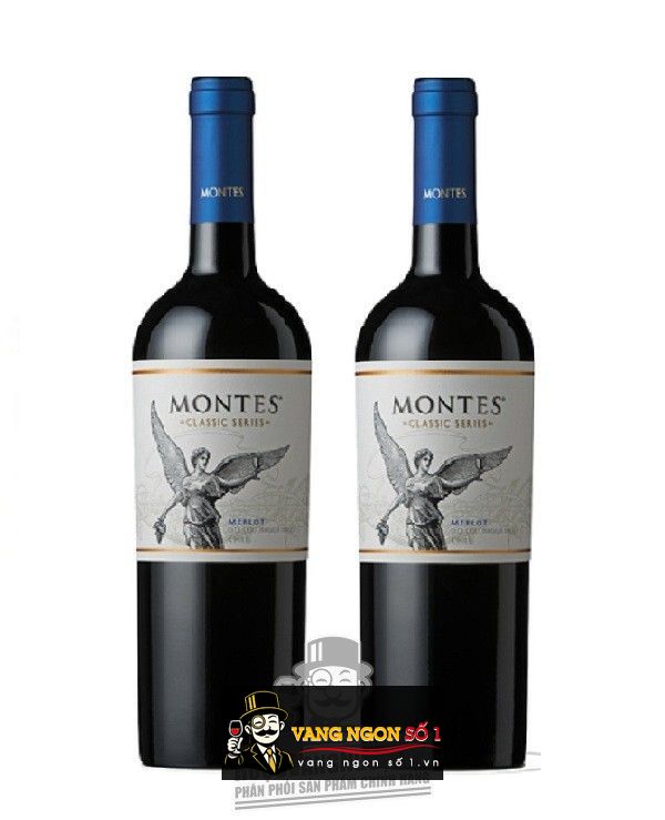 Kết quả hình ảnh cho vang chile montes classic series merlot 2014