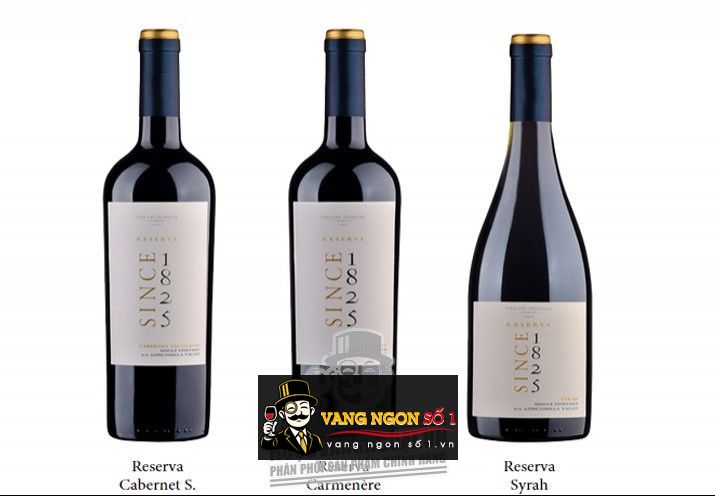 Kết quả hình ảnh cho since 1825 reserva cabernet sauvignon