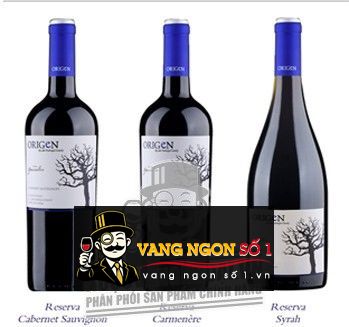 Kết quả hình ảnh cho origen reserva cabernet sauvignon