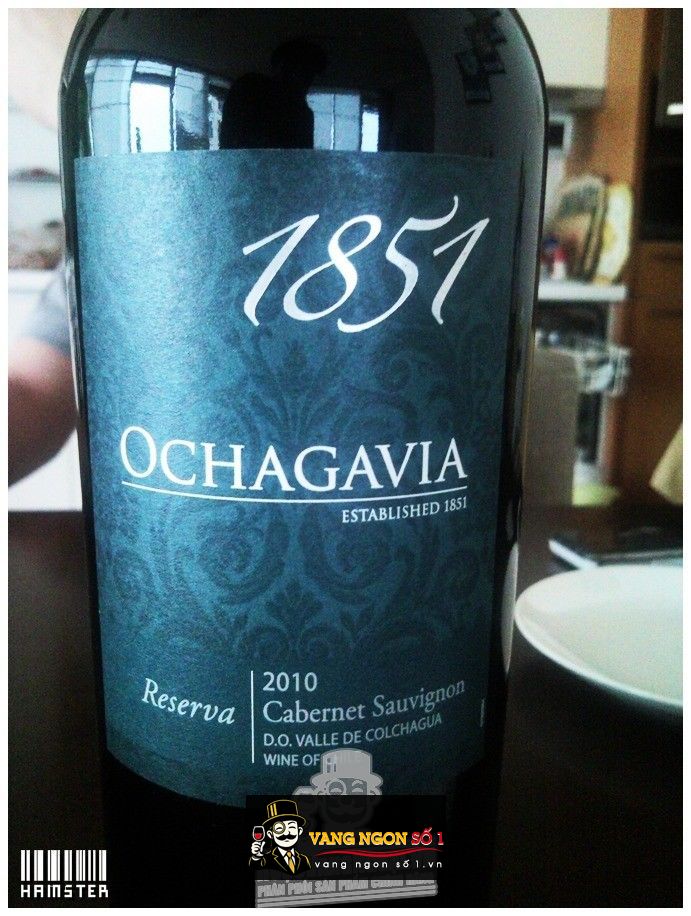Kết quả hình ảnh cho ochagavia 1851 cabernet