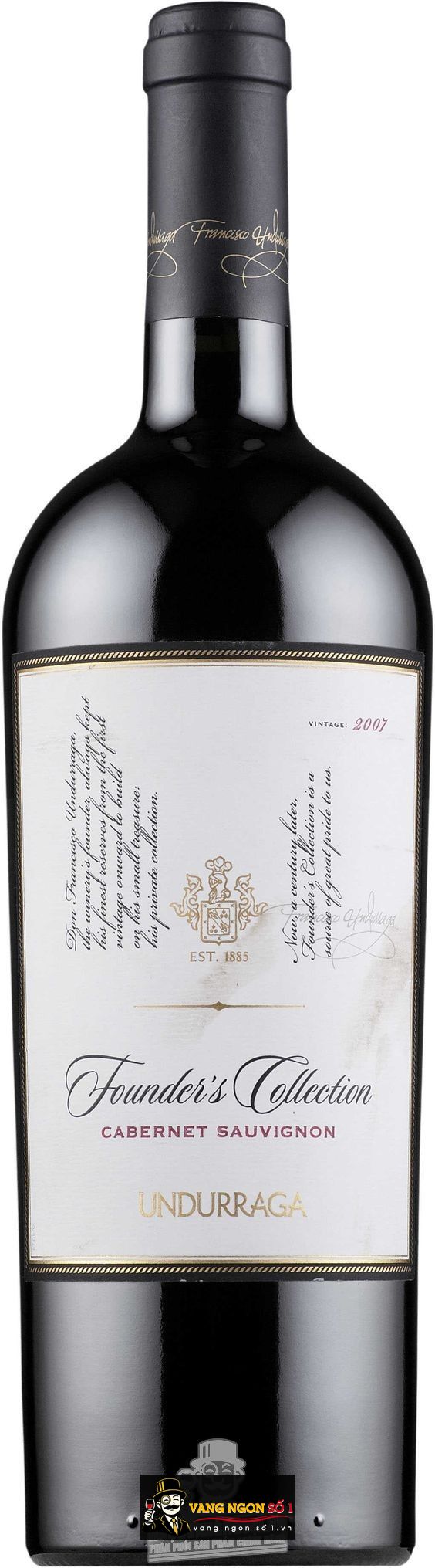 Kết quả hình ảnh cho undurraga founder collection cabernet sauvignon