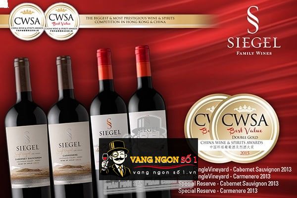 Kết quả hình ảnh cho vang chile siegel SINGLE VINEYARD CABERNET SAUVIGNON