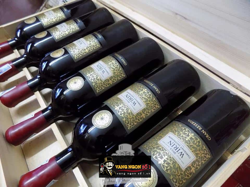 Kết quả hình ảnh cho vang chile WIRIN Gran reserva cabernet