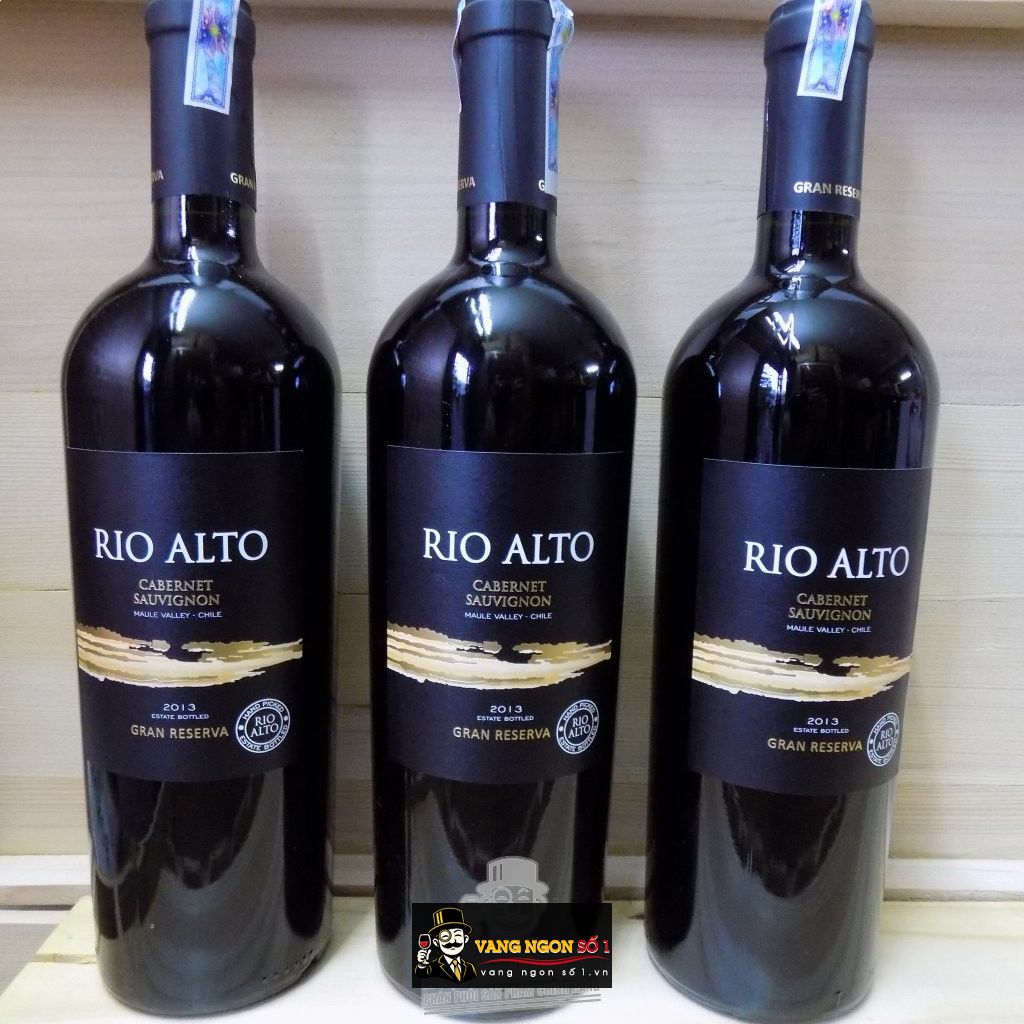 Kết quả hình ảnh cho vang chile rio alto Gran reserva cabernet
