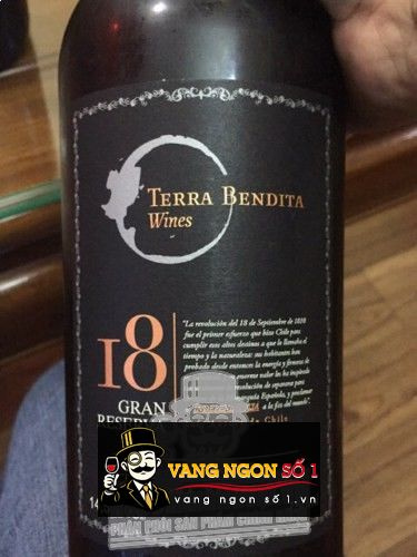 Kết quả hình ảnh cho terra bendita i8 gran reserva chile
