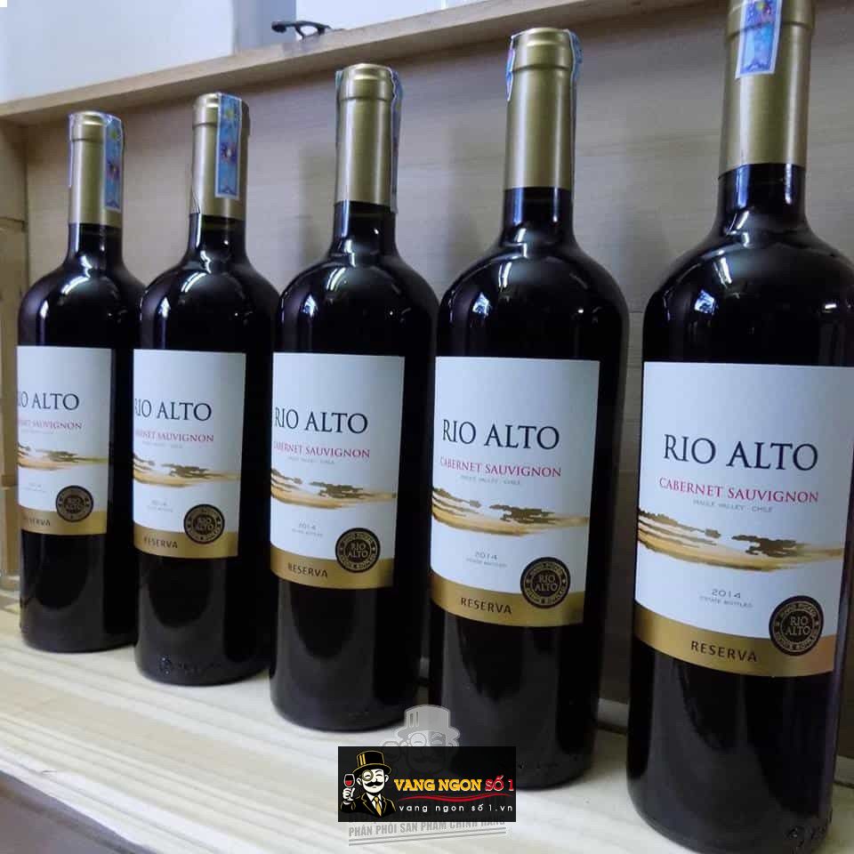 Kết quả hình ảnh cho vang chile RIO ALTO RESERVA