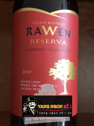 Vang Chile Rawen Reserva Cabernet Sauvignon