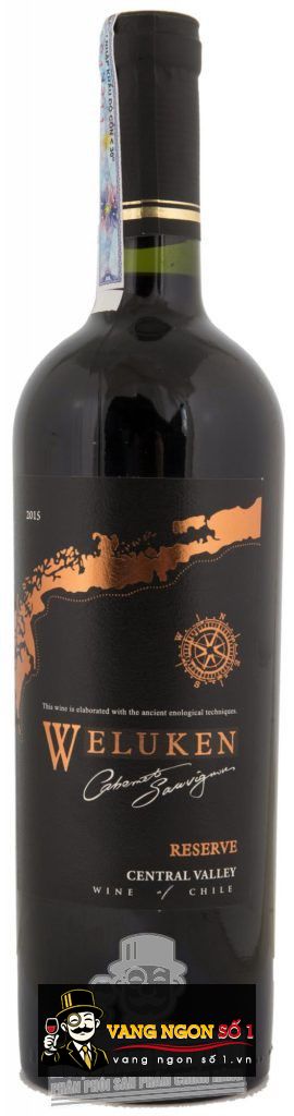 Rượu vang Chile Weluken CS Rerseve Cabernet Sauvignon