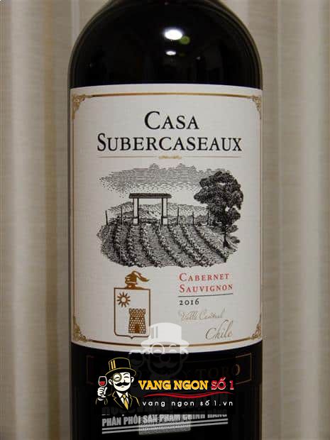 Vang Chile Casa Subercaseaux Cabernet Sauvignon