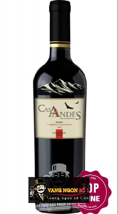 Rượu vang Casa Andes Reserve Carbernet Sauvignon