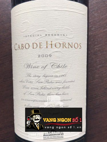 Vang Chile Cabo de Hornos Cabernet Sauvignon