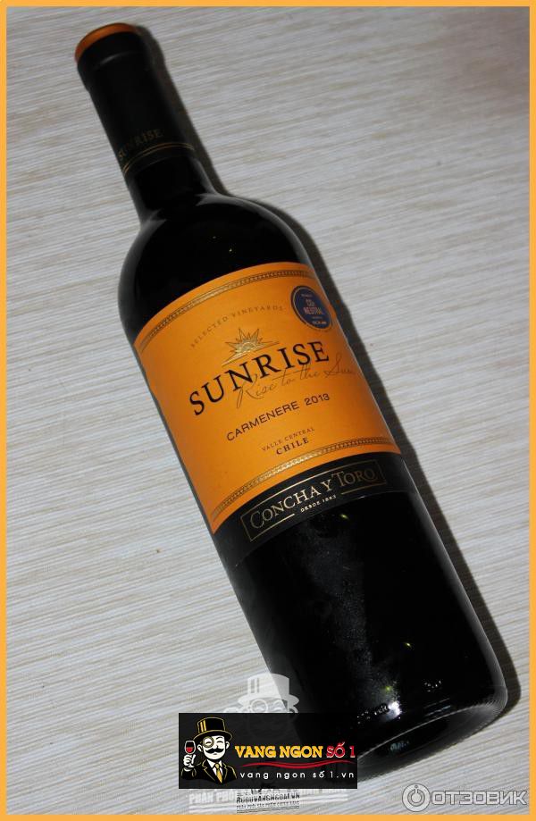 Rượu Concha y Toro Sunrise Carmenere