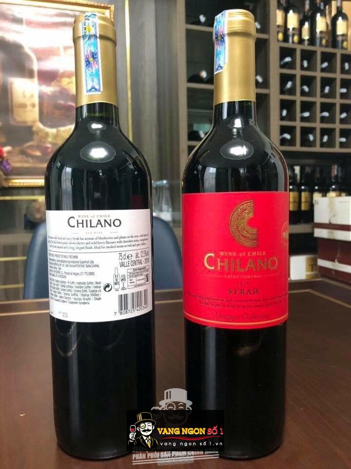 Rượu vang Chilano Syrah