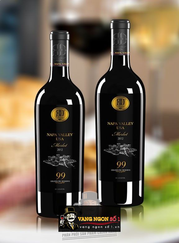 Kết quả hình ảnh cho napa valley 99 MERLOT