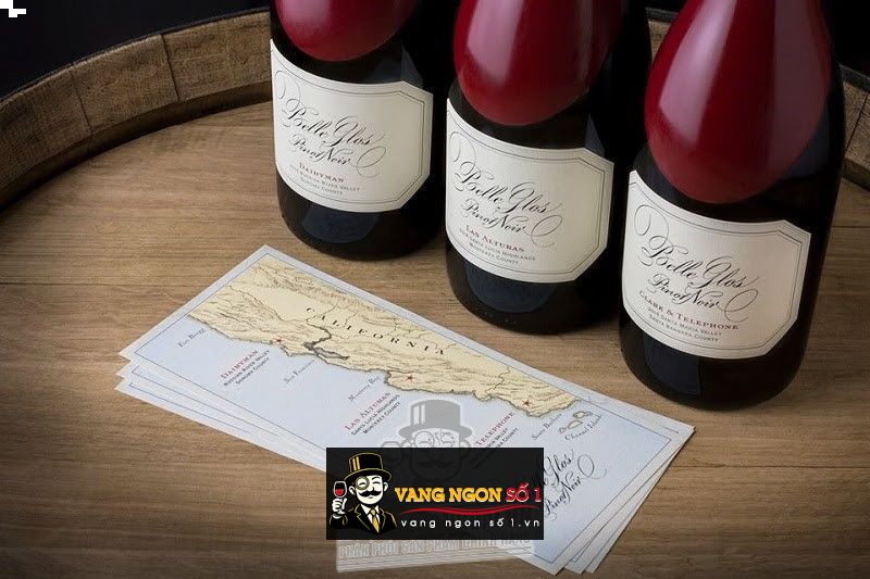 Kết quả hình ảnh cho vang mỹ belle glos pinot noir las alturas
