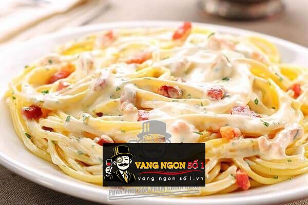 Mỳ ý sốt kem – Món ăn ngon đúng điệu đến từ ẩm thực Ý