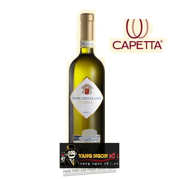 Kết quả hình ảnh cho moscato d'asti francesco capetta
