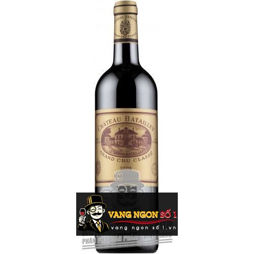 Kết quả hình ảnh cho vang pháp chateau batailley 5th grand cru classe