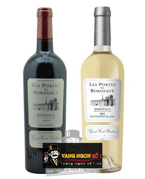 Kết quả hình ảnh cho vang pháp les portes