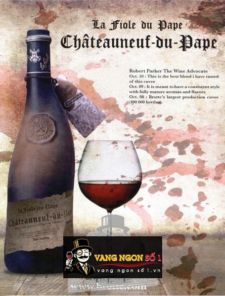 Kết quả hình ảnh cho chateauneuf du pape la fiole cote du rhone