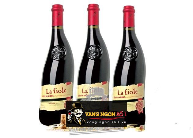 Kết quả hình ảnh cho vang pháp la fiole cote du rhone
