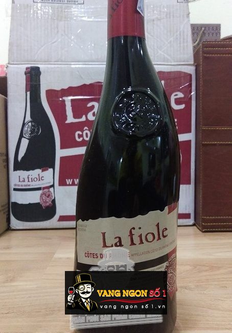 Kết quả hình ảnh cho vang pháp la fiole cote du rhone