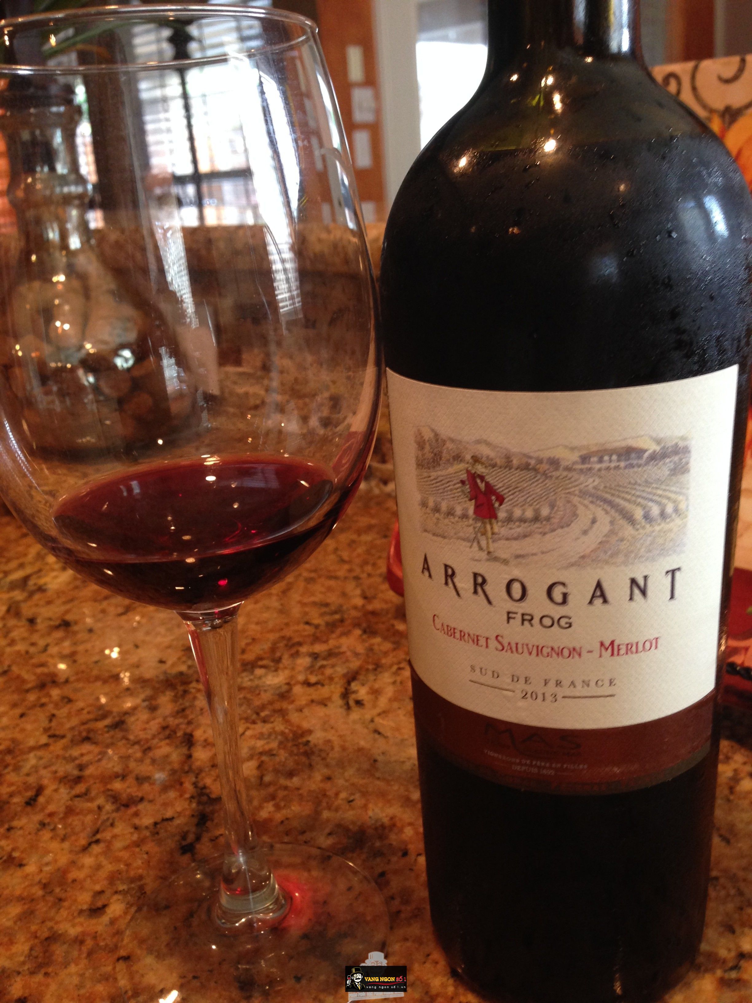 Kết quả hình ảnh cho arrogant frog cabernet sauvignon