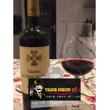 Kết quả hình ảnh cho vang pháp chateau la croix du casse pomerol