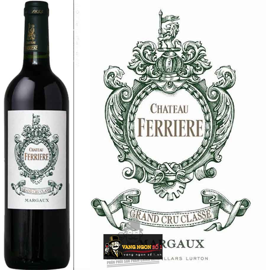 Kết quả hình ảnh cho vang PHÁP CHATEAU FERRIERE MARGAUX