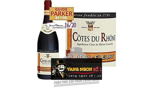 Kết quả hình ảnh cho vidal fleury cotes du rhone rouge 2015