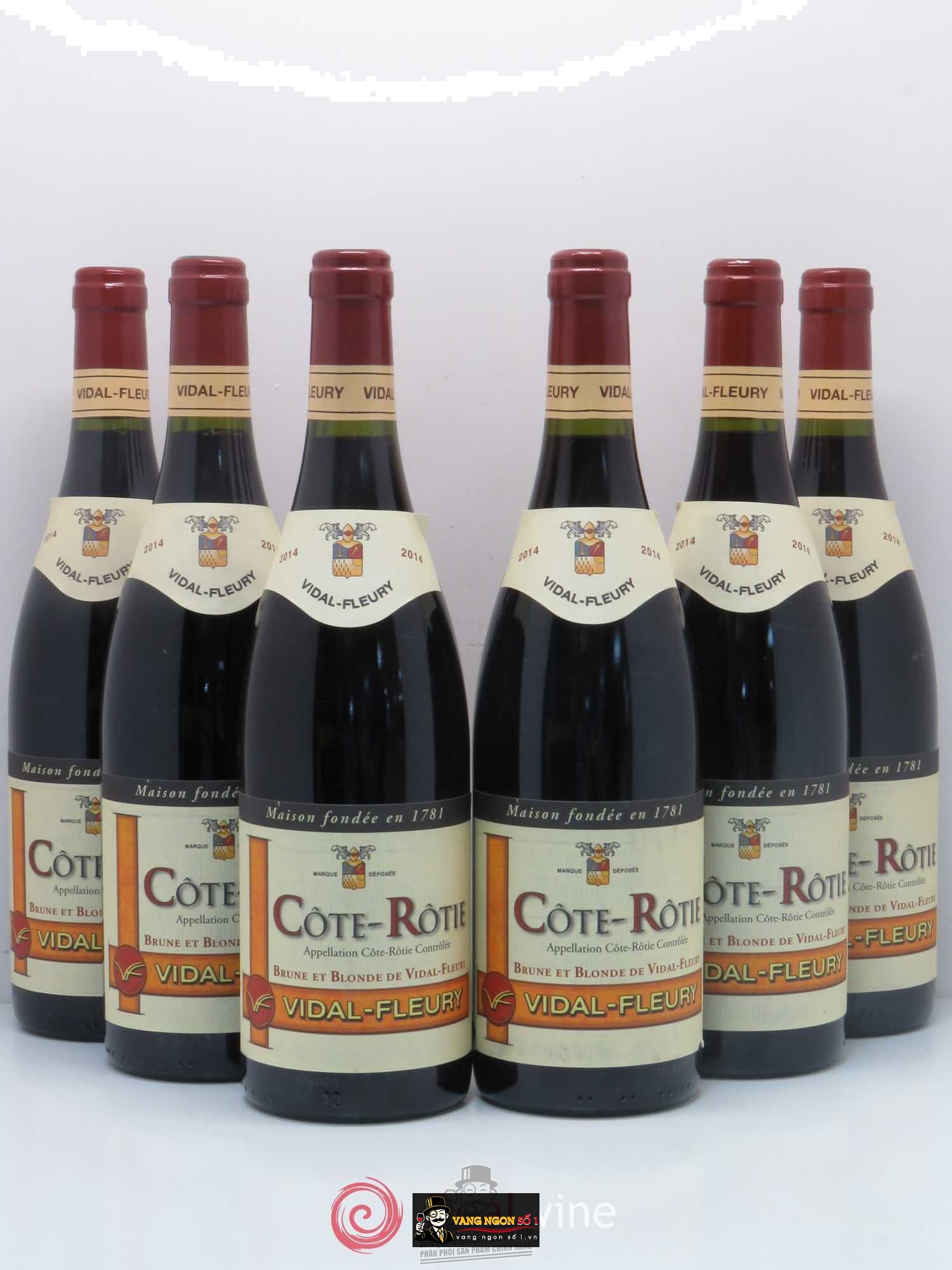Kết quả hình ảnh cho vidal fleury cotes du rhone rouge 2015