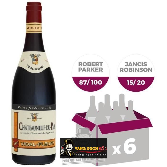 Kết quả hình ảnh cho vidal fleury chateauneuf du pape 2015