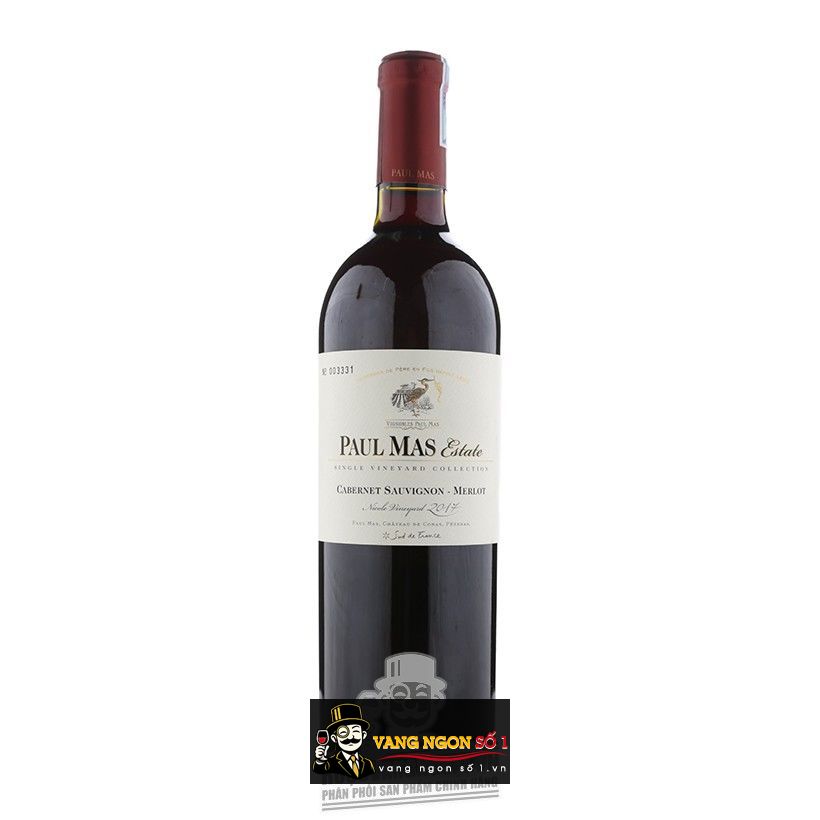 Kết quả hình ảnh cho vang pháp paul mas estate cabernet sauvignon merlot
