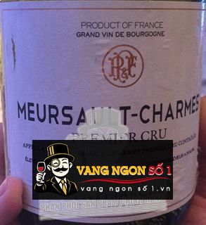 Rượu Vang Pháp Patriarche Meursault Chames