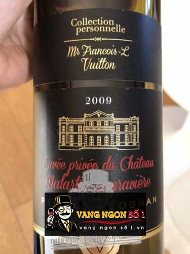 Kết quả hình ảnh cho cuvee privee du chateau malartic lagraviere