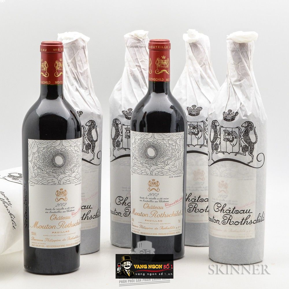 Kết quả hình ảnh cho chateau mouton rothschild 2002