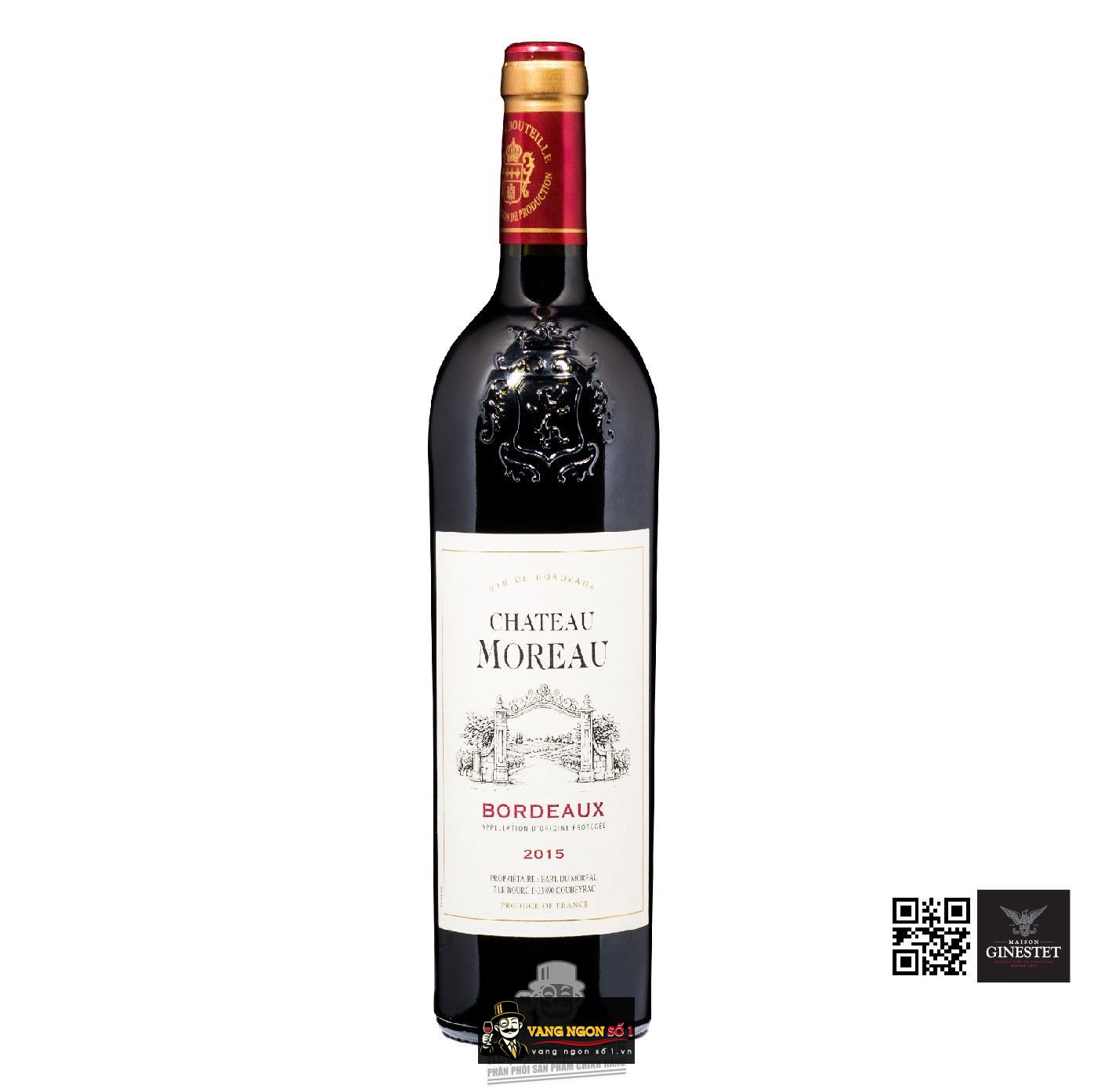 Kết quả hình ảnh cho vang pháp chateau moreau