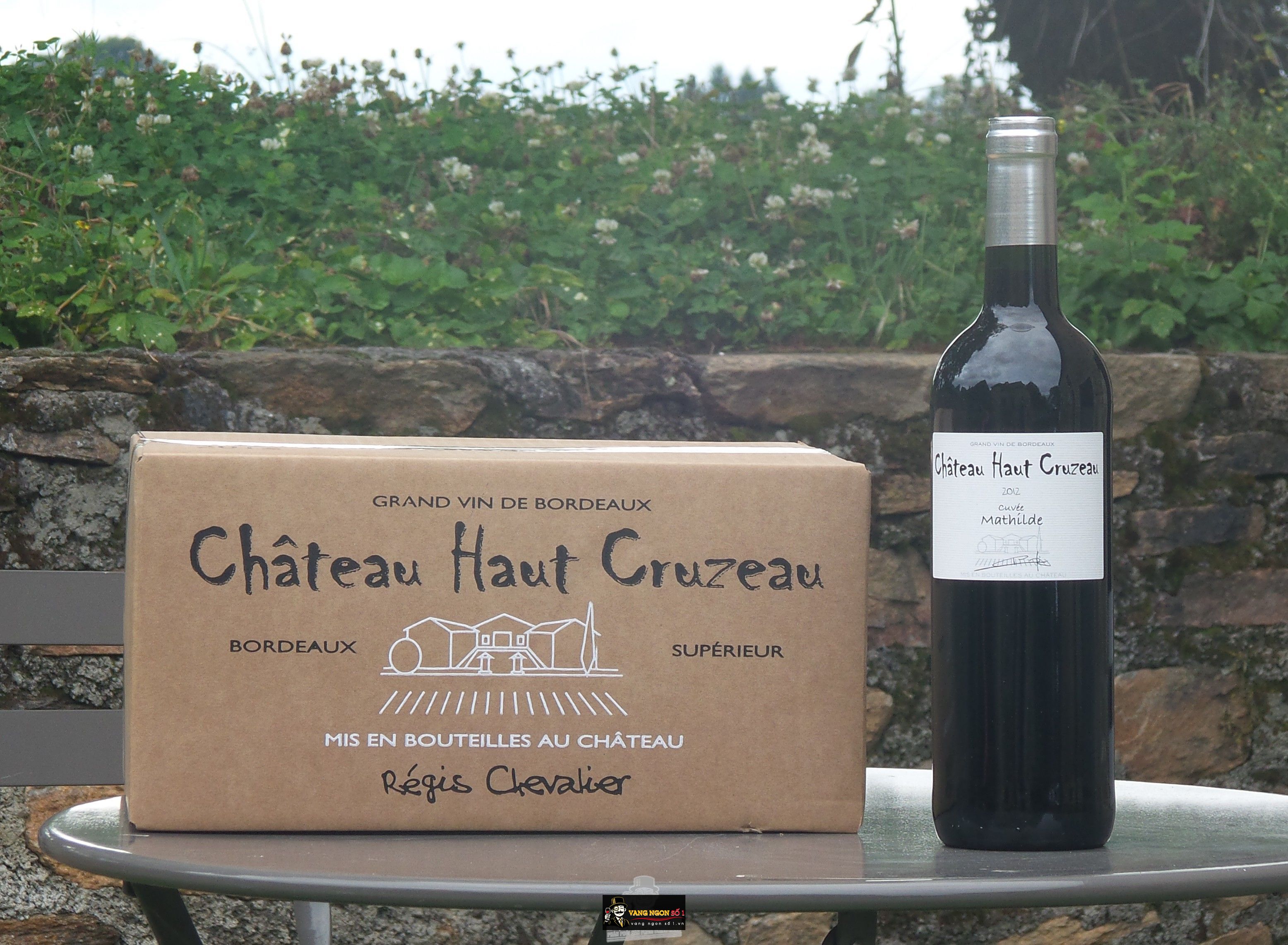 Káº¿t quáº£ hÃ¬nh áº£nh cho chateau haut cruzeau cuvee mathilde