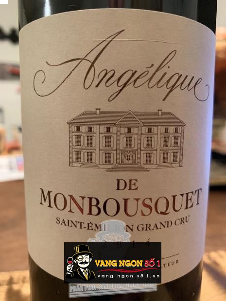 2014 Château Angelique de Monbousquet, France, Bordeaux ...