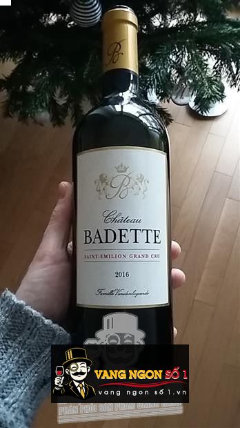 2016 Château Badette, France, Bordeaux, Libournais, St. Émilion ...